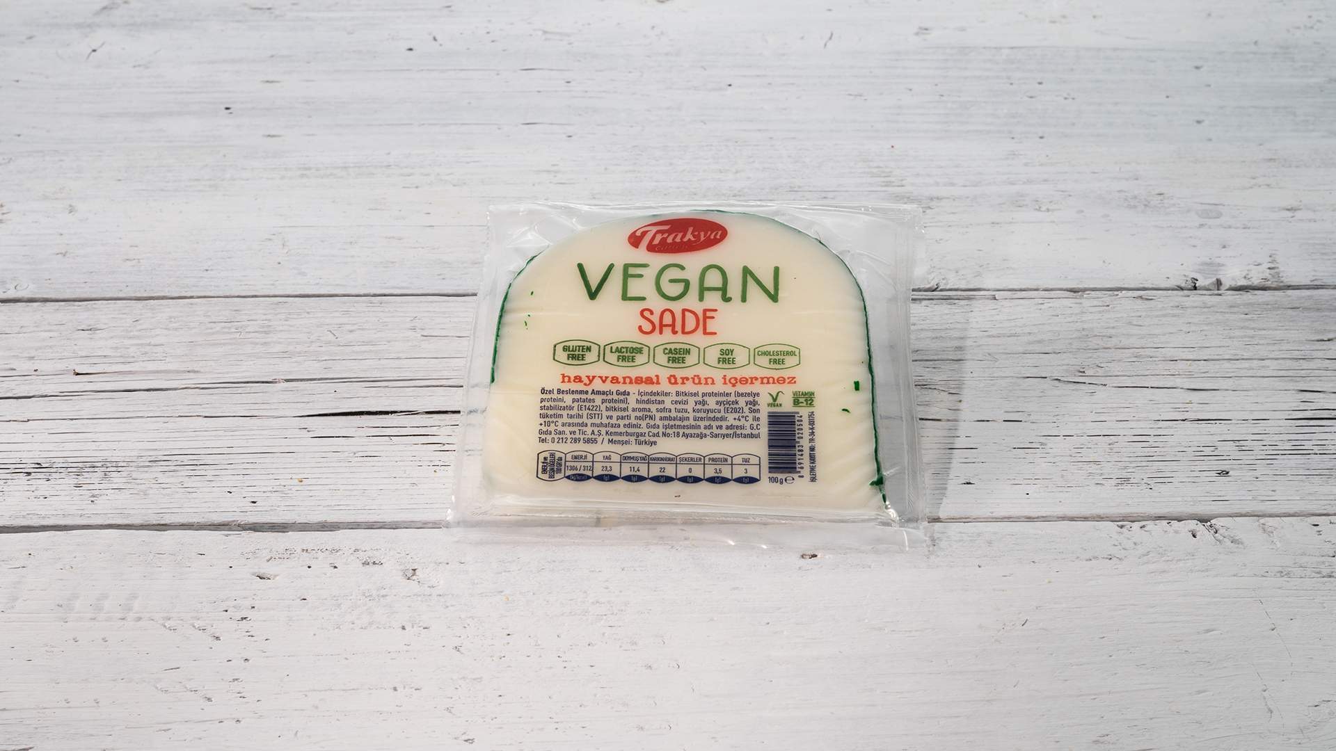 TRAKYA ÇİFTLİĞİ VEGAN SADE 100GR.