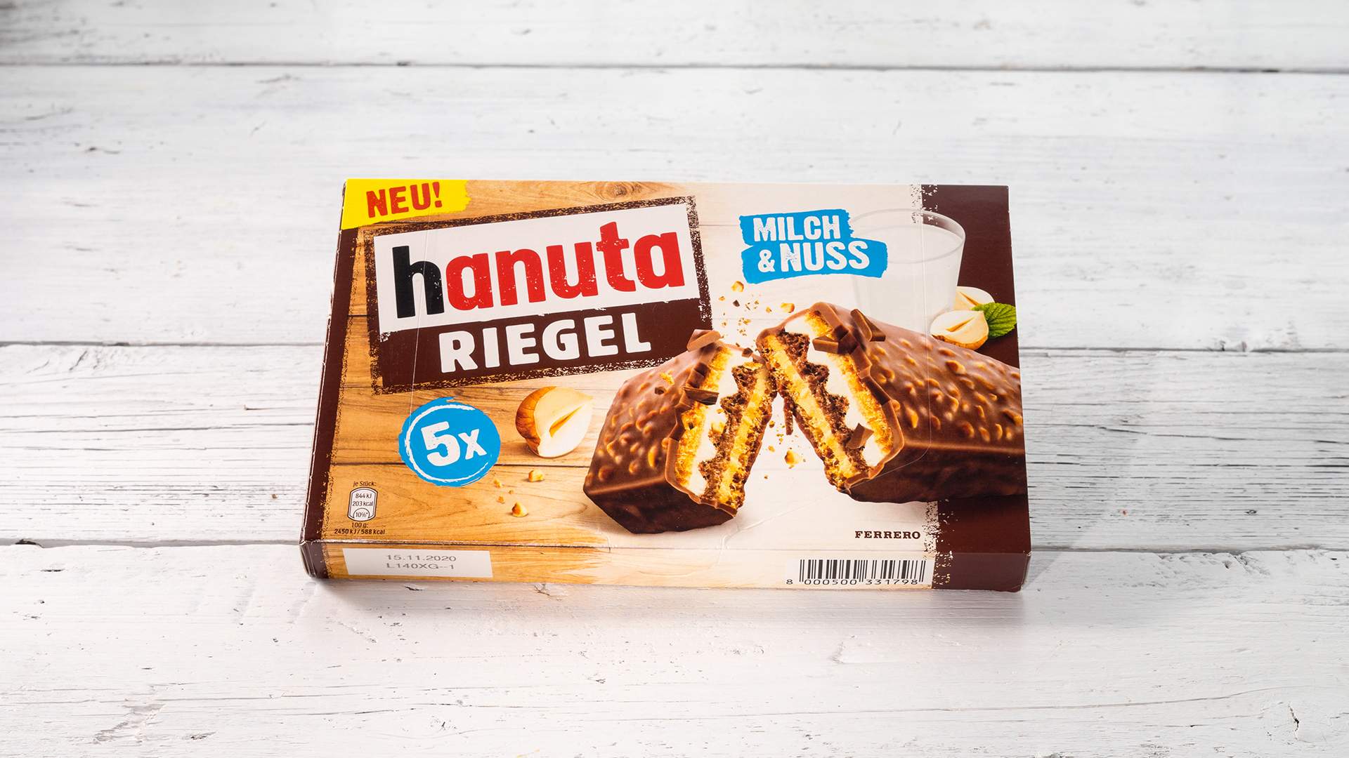 Tane Gurme HANUTA RIEGEL 172,5GR